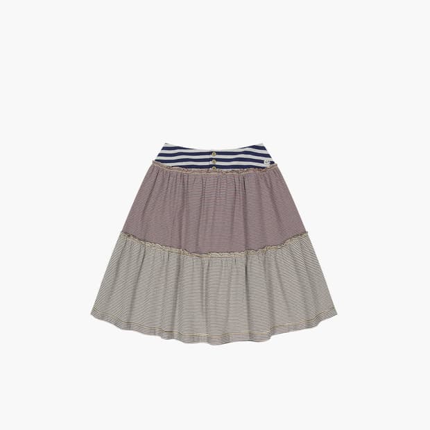 코이세이오 컬러드 미디 스커트