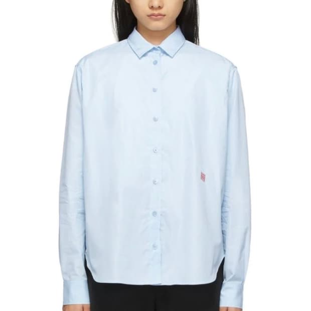 Toteme 토템 시그니쳐 로고 코튼셔츠 (38)