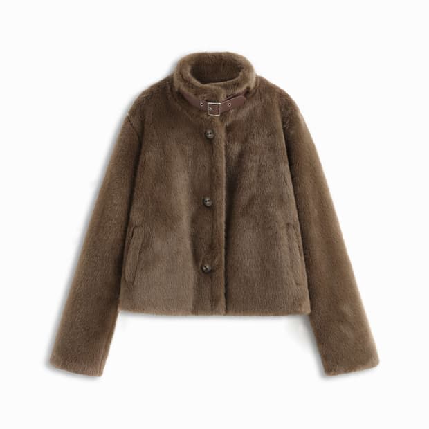 CIDER 스탠다드 자켓 브라운