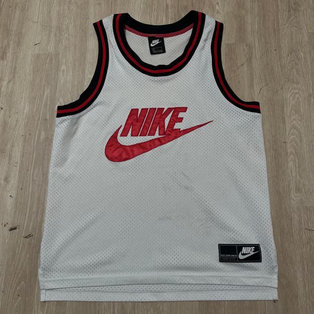 나이키 스우시 스포츠웨어 빅로고 메쉬 기능성 조끼 L/100