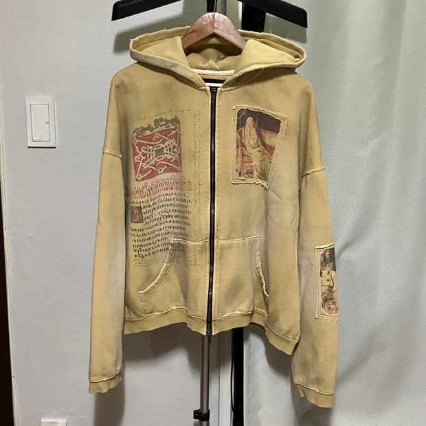 언더마이카 빈티지 후드집업