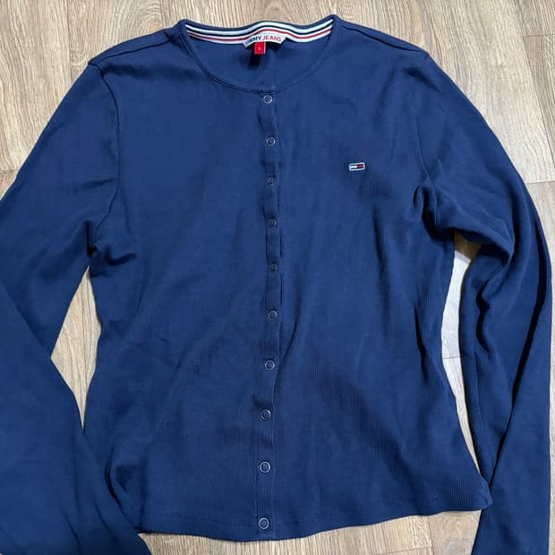 Tommy Jeans 타미진스 여성 가디건 L