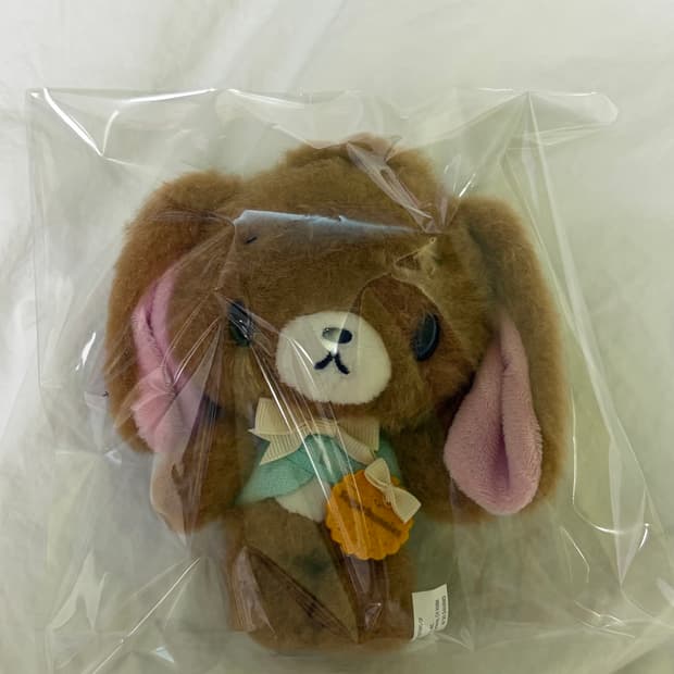 산리오 슈가바니즈 비스킷 시리즈 쿠로우사 마스코트 인형 키링
