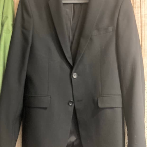 자라 검은 정장 자킷 블랙 블레이저 46EUR ( S,95-100)
