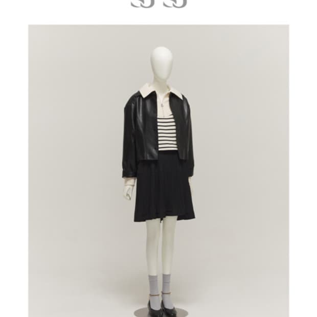 SJSJ 315000원 니트카라 스트라이프티 23년도