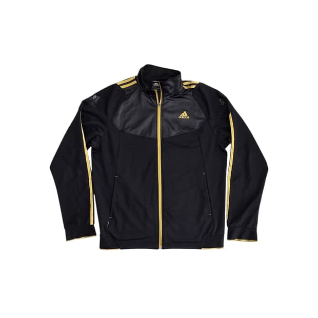 Adidas 아디다스 빈티지 블랙 골드 져지
