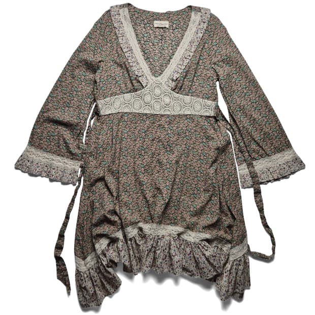 [S] 데님앤서플라이 랄프로렌 레이스 보헤미안 원피스