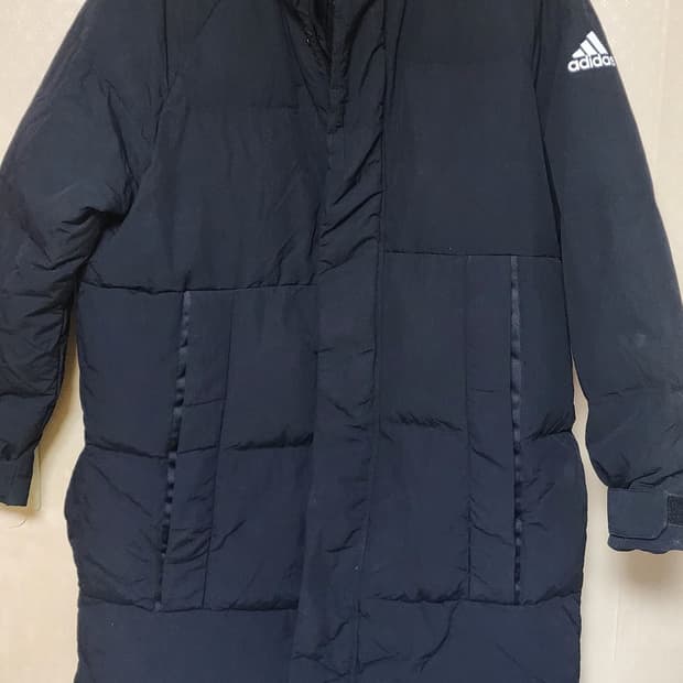 아디다스 남성 down coa 덕다운 롱패딩 블랙2xl 상태최상가격팍인하