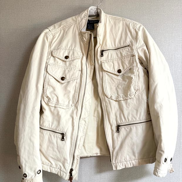 랄프 로렌(Ralph Lauren) Cotton Jacket 멀티포켓자켓