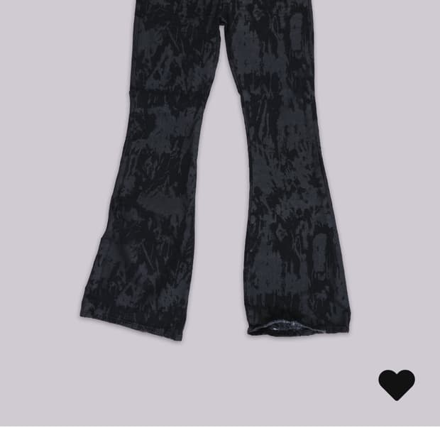 Jaded london Wax Coated Drift Jeans W28