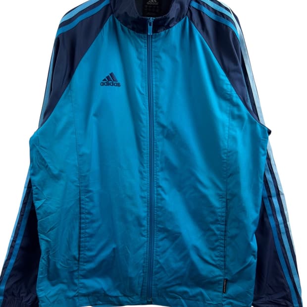 아디다스 네이비 블루 바람막이1534