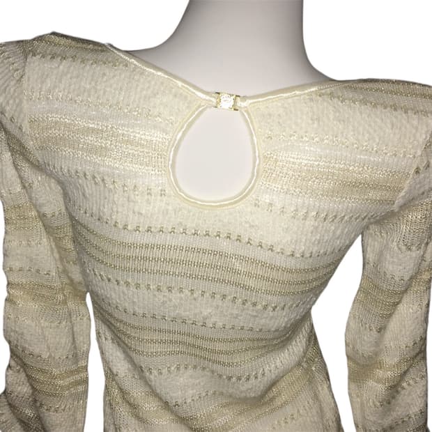 세실맥비 셔링 글리터 튜닉 니트 원피스 갸루 y2k