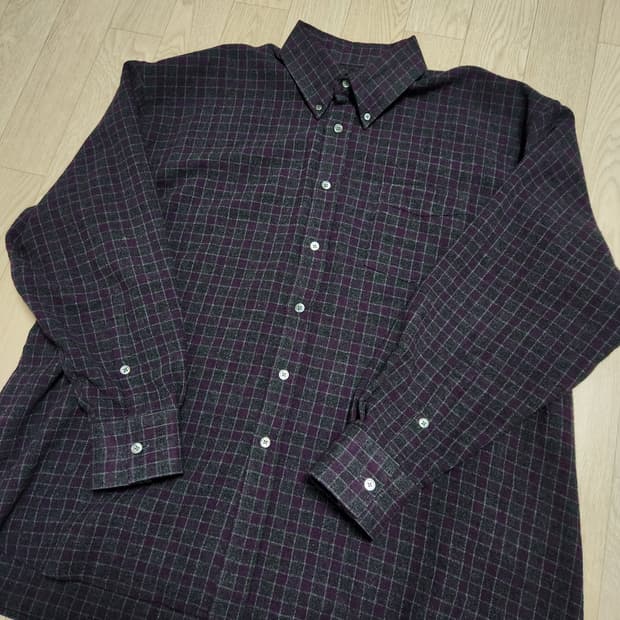 (50) 아워레가시 보로우드 BD 셔츠 소포모어 체크 루럴 울