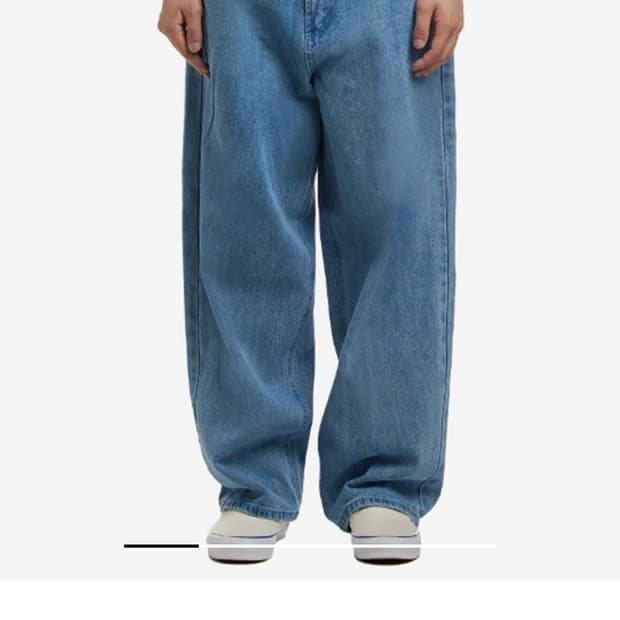 [28] 오베이 빅위그 배기 데님 라이트 인디고