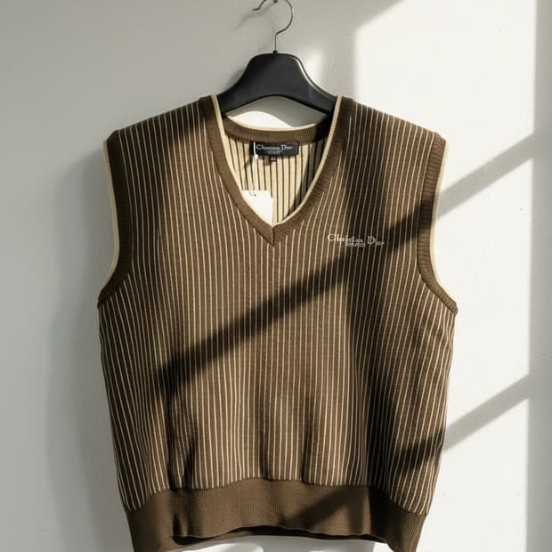 크리스찬 디올 몽슈르 스포츠 니트 베스트