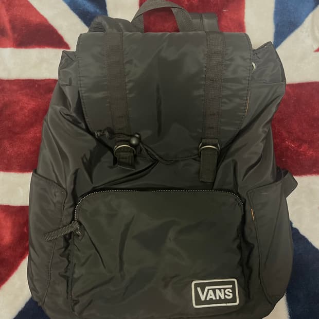반스 블랙 백팩 40x40