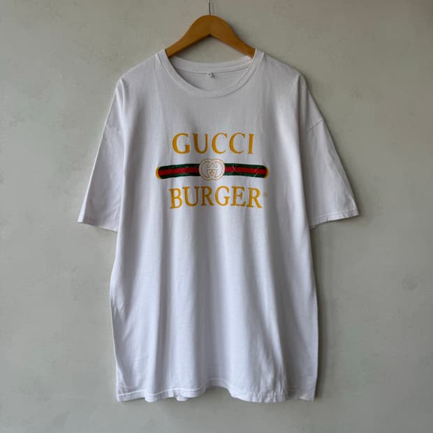 Gucci Burger Parody Tee
