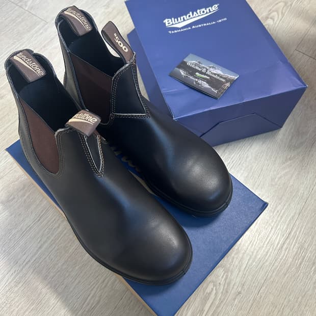 [AU9] 블런드스톤 500 스타우트브라운 첼시부츠