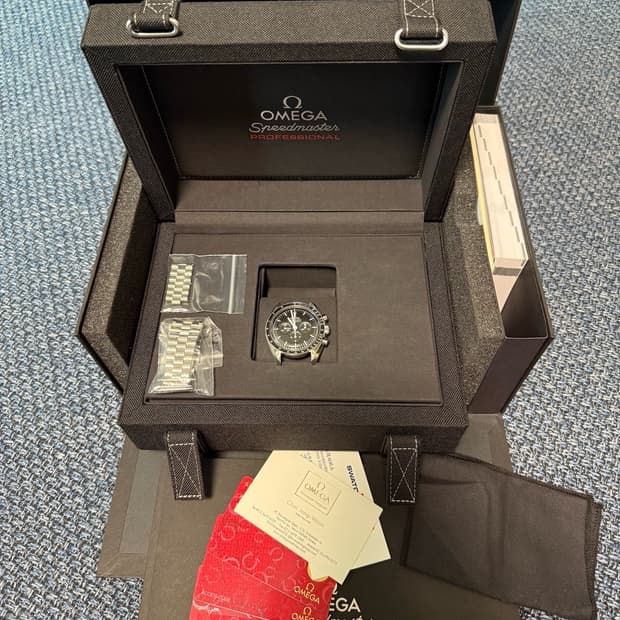 오메가 스피드마스터 문워치 운모 신형