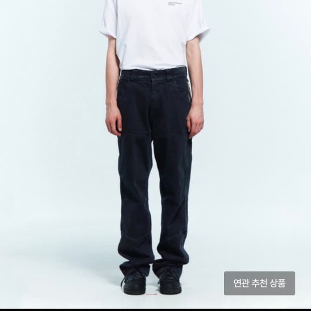 MPa CALF POCKET PANTS (BLACK)