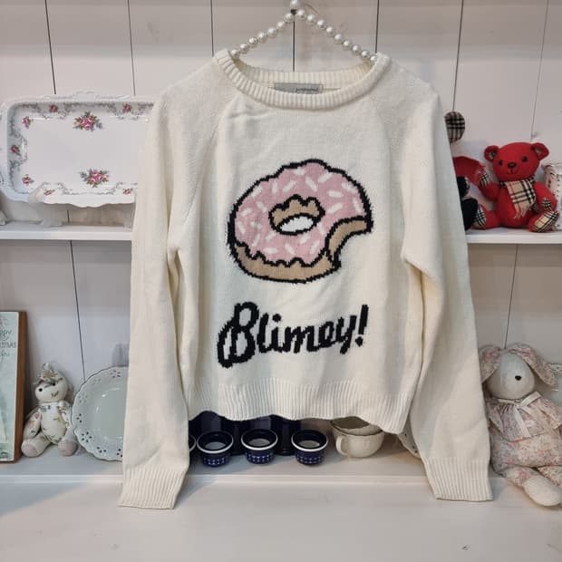 스윗 도넛 니트 아이보리