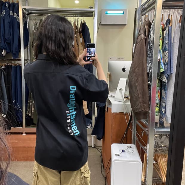  (L) 90s Dickies 디키즈 반팔 셔츠 