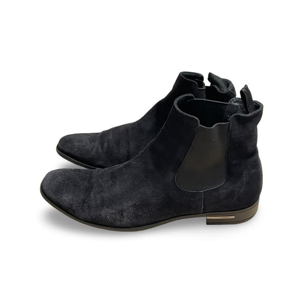 프라다 스웨이드 첼시 부츠