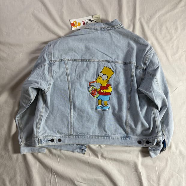 Levis x Simpson 데님 트러커 자켓 L
