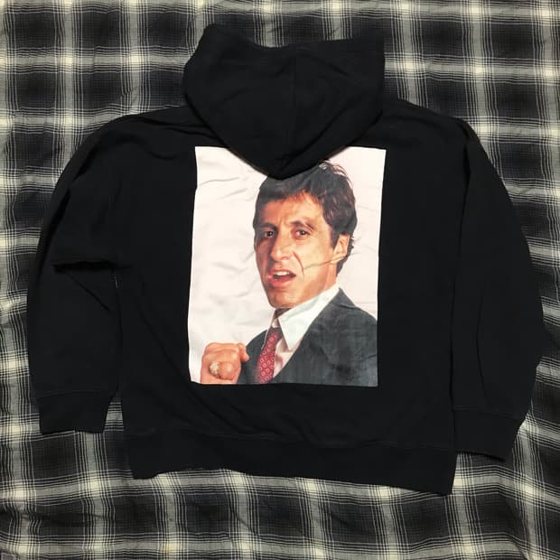 Hnm 스카페이스 콜라보 한정본 오버핏 알파치노 후드티