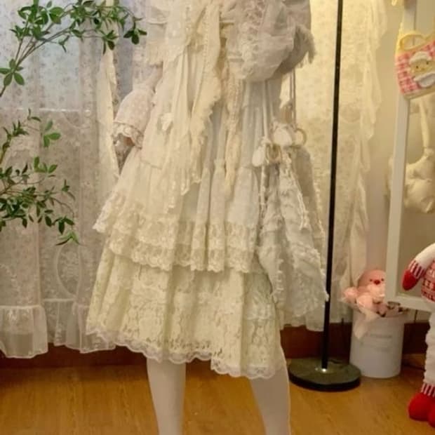 후기O 아우터 모리걸 빈티지 랜박 랜덤박스 리즈리사 원피스 스커트 니트