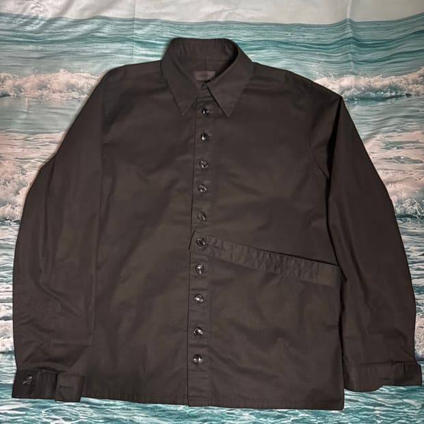 [1size] 머듈 AB/02 Flugel 셔츠 블랙