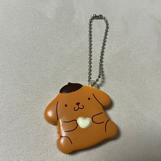 폼폼푸린 스쿼시 가챠 키링