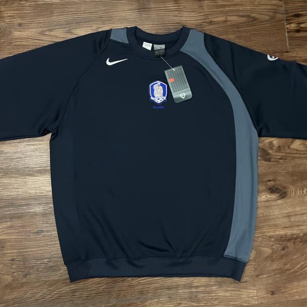 [새상품] 00s 나이키 대장 국가대표 국대 쉘탑 웜업 네이비