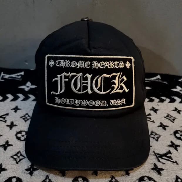 크롬하츠 할리우드 fuck 트러커캡