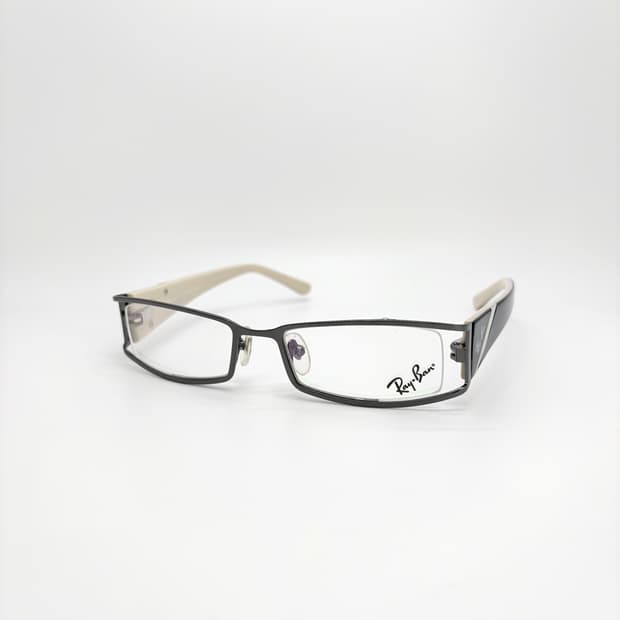 RAYBAN 레이벤 실버 슬림스퀘어 안경