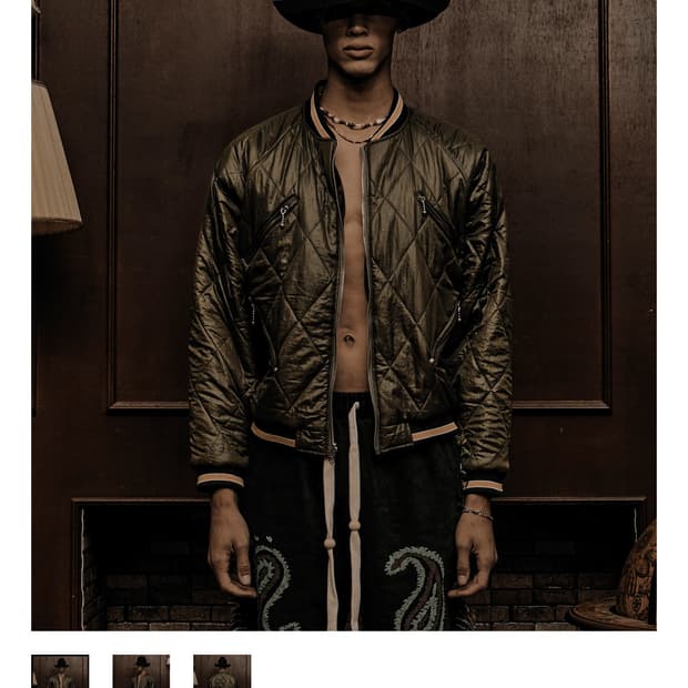 ESEELMI NOCTURNE MA-1 JACKET