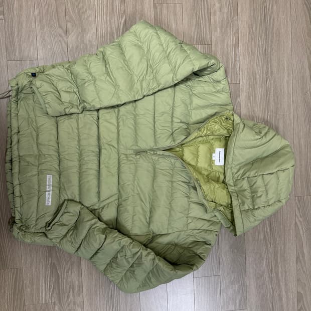 XL 디스이즈네버댓 퍼텍스 다운 풀오버 패딩 올리브
