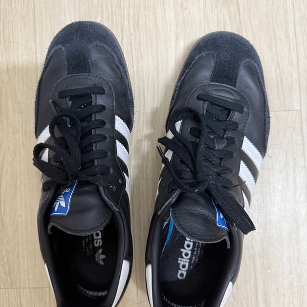 아디다스 삼바og 블랙 280