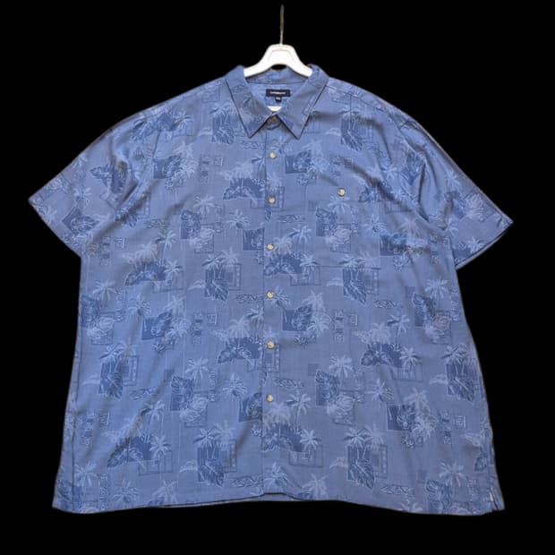 (2XL)USA 하와이안 반팔셔츠