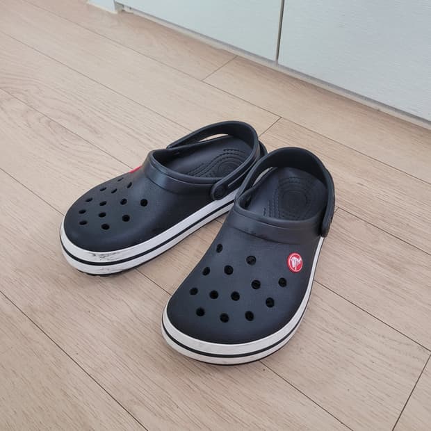 크록스 CROCS 크록밴드 클로그 아동 230 블랙
