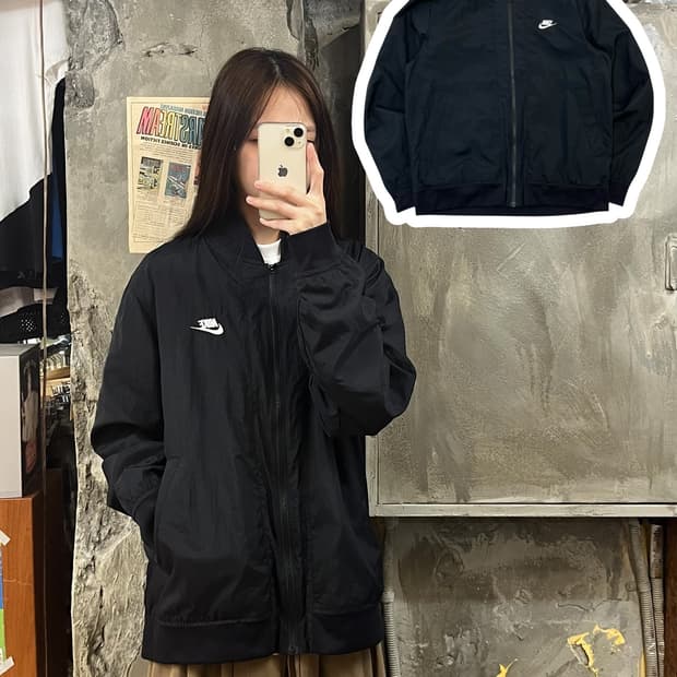 나이키 점퍼 블랙 XL #csz803