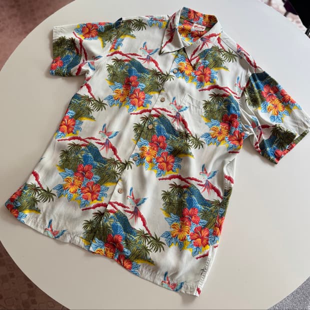 하와이안 셔츠 made in Hawaii (size L)