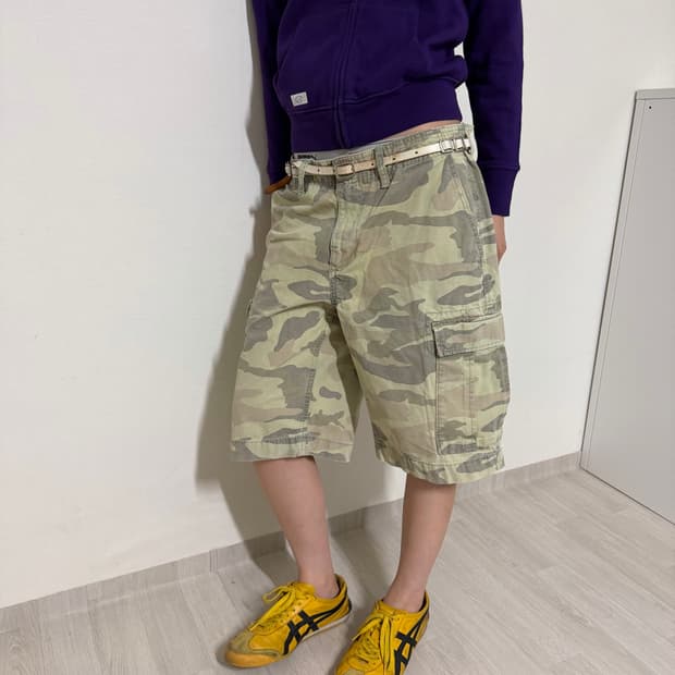 갭 빈티지 카모 반바지 버뮤다 쇼츠