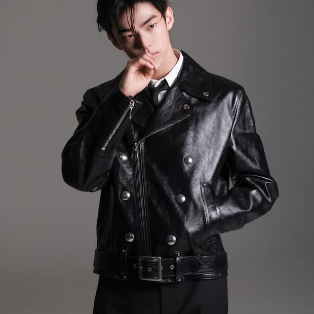 [투어스 도훈님 착용] 셀린느 24AW 레더 자켓