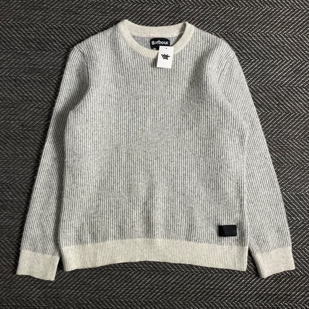 바버 UK 헤리티지 패치로고 스웨터o 2953