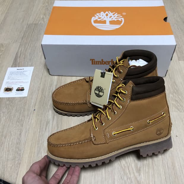(265) 새상품 팀버랜드 Timberland 7-아이 러그 부츠 위트 