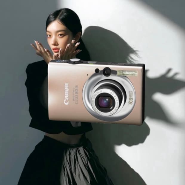 A급)캐논 익서스 80 CANON IXUS 80 빈티지 디지털카메라 디카
