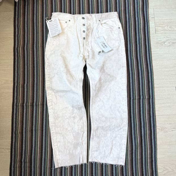 메종 마르지엘라 마블 데님 팬츠