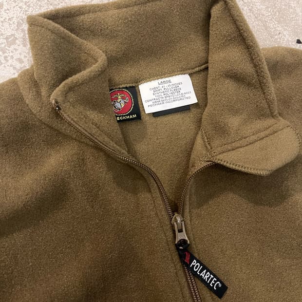 빈티지 US해병 폴라텍 