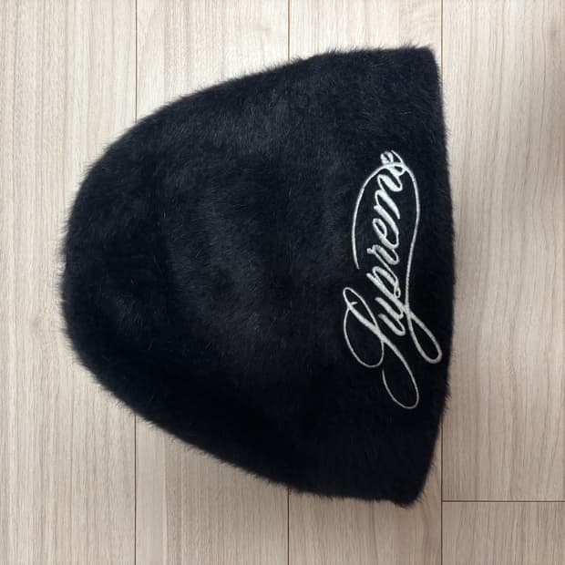 슈프림 x 캉골 콜라보 앙고라 비니